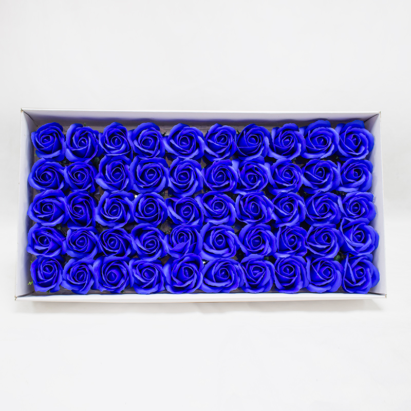 Rosa de sabão Pequena ( 50 Un. ) Azul Marinho
